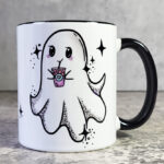 Ghostbucks Pastel Ghostie Gothic Halloween Mug