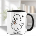 ghostbucks pumpkin spice ghostie gothic halloween mug