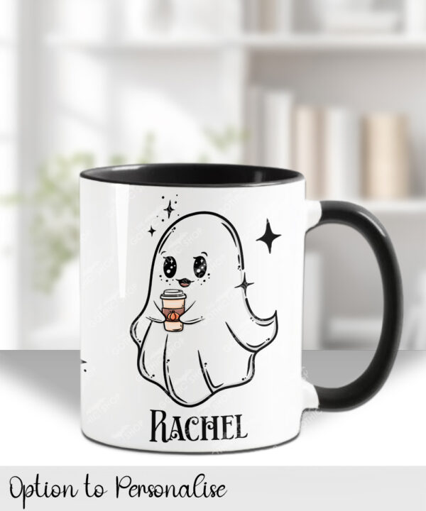 ghostbucks pumpkin spice ghostie gothic halloween mug