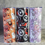 Holiday gothic festive tumblers