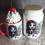 Simply Meant to Tea Zombie Gothic Halloween Mug and Cookie Jar