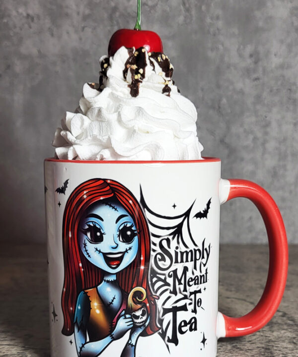 Simply Meant to Tea Zombie Gothic Halloween Mug