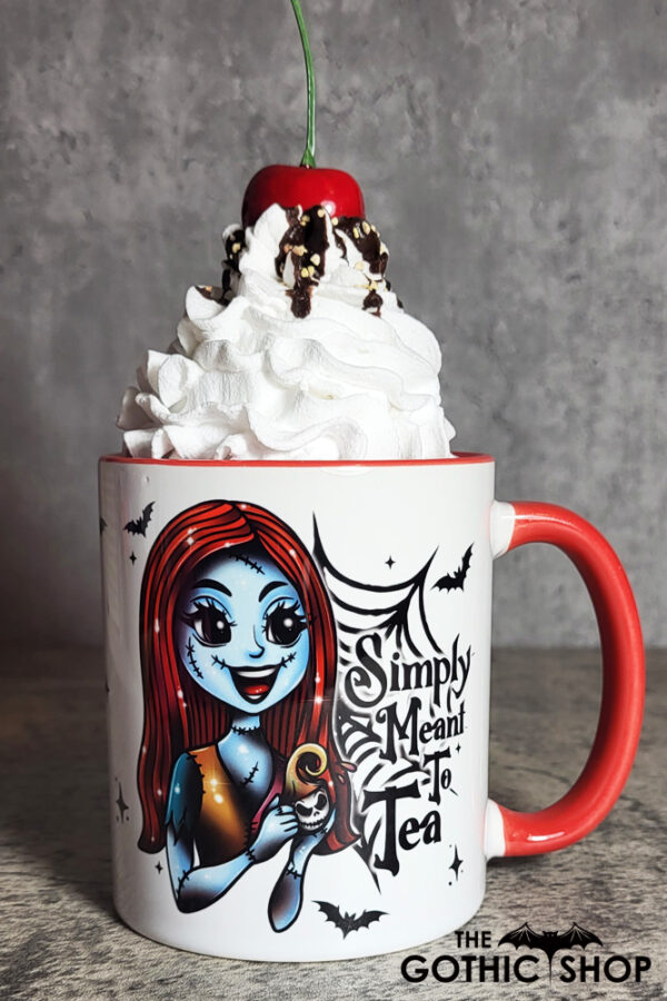 Simply Meant to Tea Zombie Gothic Halloween Mug