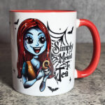 Simply Meant to Tea Zombie Gothic Halloween Mug
