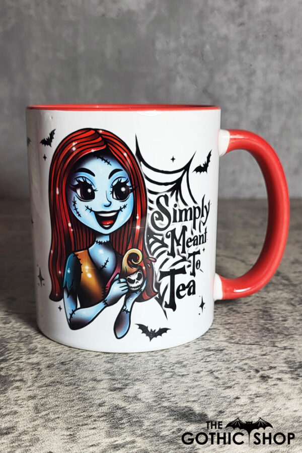 Simply Meant to Tea Zombie Gothic Halloween Mug