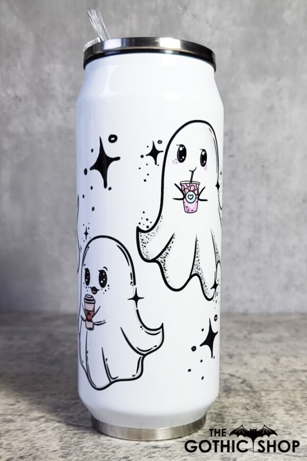 Ghostie Ghostbucks Gothic Can Style Tumbler
