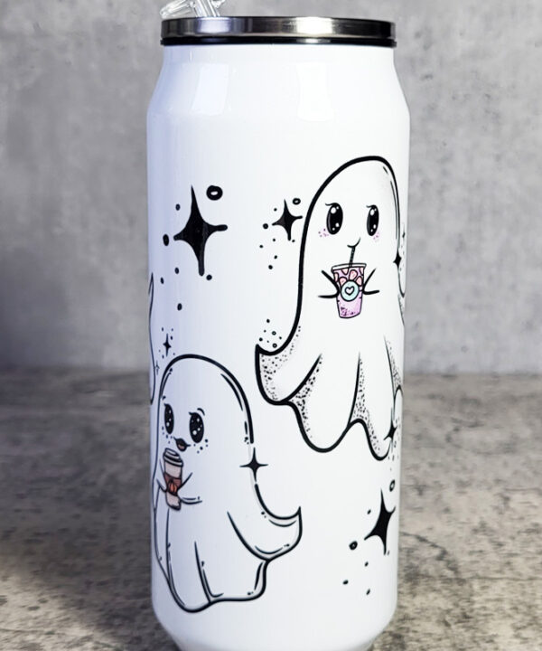 Ghostie Ghostbucks Gothic Can Style Tumbler