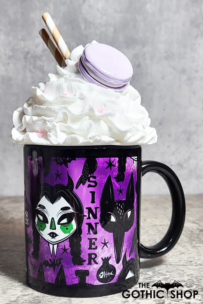 Sinnersday Werewolf Gothic Halloween Mug