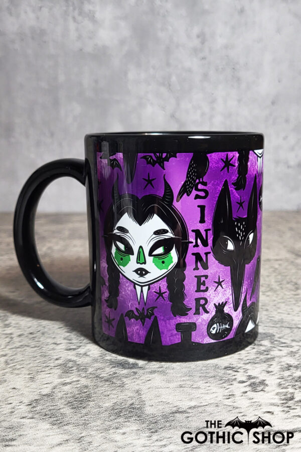 Sinnersday Werewolf Gothic Halloween Mug
