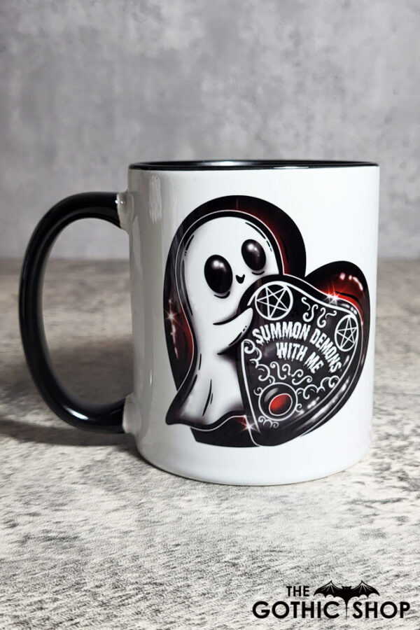 Summon Demons Ghostie Gothic Halloween Mug