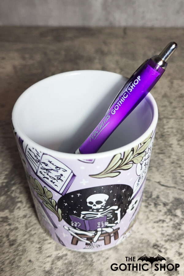 Gothic Print Pen Pot