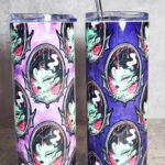 Frank's Bride Cameo Gothic Skinny Tumbler