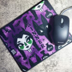 Sinnersday Werewolf Purple Gothic Print Mouse Mat