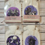 Gothic Hot Water Bottle with Plush Cover