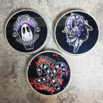 Gothic Print Keepsake Round Tin