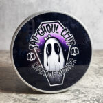 Sad Ghoul Club Lifetime Member Ghost Gothic Print Keepsake Round Tin