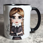 Willow Goth Girl Personalised Customised Gothic Mug