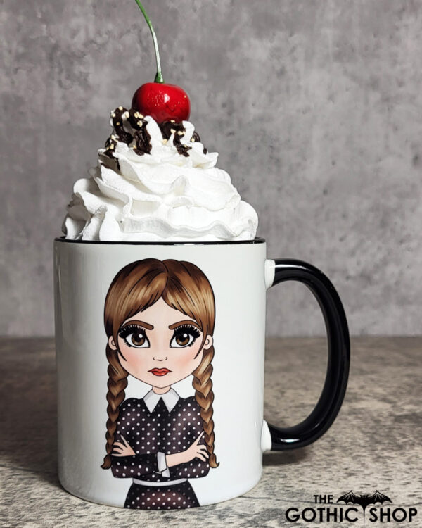 willow goth girl personalised customised gothic mug