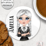 willow goth girl personalised customised gothic mug