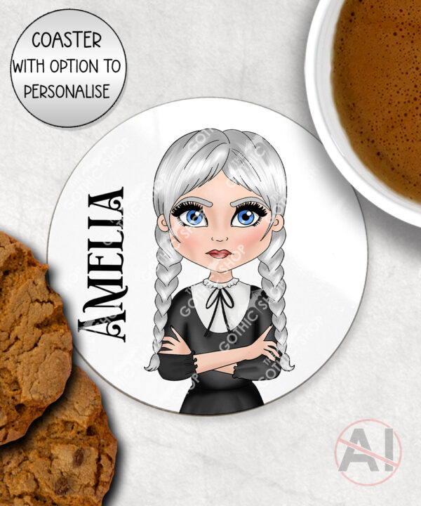 willow goth girl personalised customised gothic mug