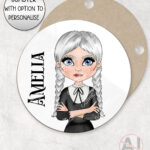 willow goth girl personalised customised gothic mug