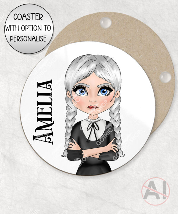willow goth girl personalised customised gothic mug