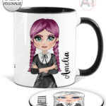 willow goth girl personalised customised gothic mug