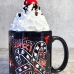 Sweet Like Candy Gothic Print Ceramic Mug