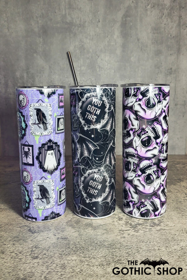 Gothic Skinny Tumbler