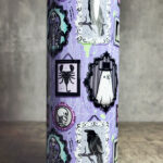 Gothic Picture Gallery Goth Purple Skinny Tumbler