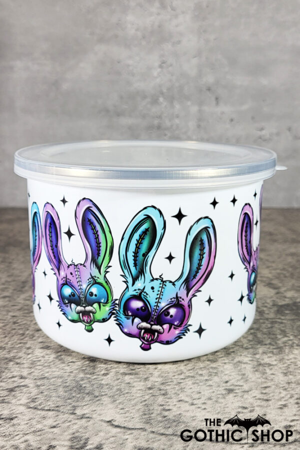 RabZombie Bunny Storage Container Bowl with Lid