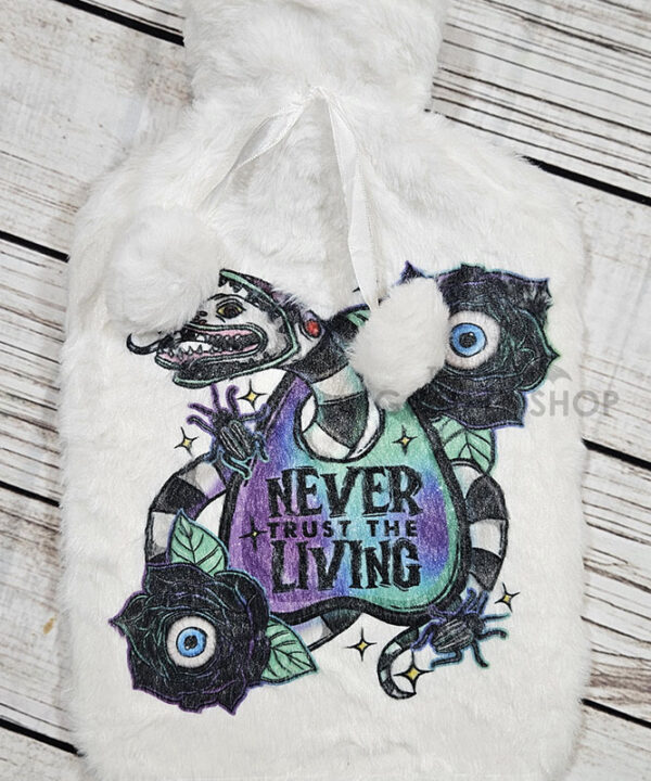 Never Trust The Living Sandworm & Planchette Hot Water Bottle with Plush Cover