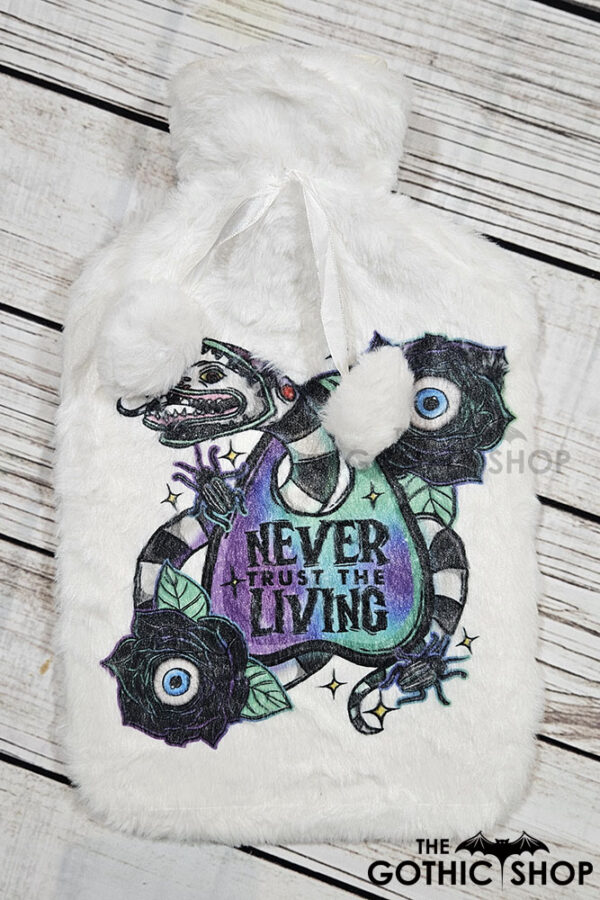 Never Trust The Living Sandworm & Planchette Hot Water Bottle with Plush Cover