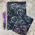 You Goth This Winged Cameo Bat Gothic Notepad and Notebook