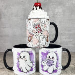 Lovebucks Ghosites Ghostbucks Gothic Valentine's Mugs