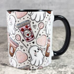 Lovebucks Ghosites Ghostbucks Gothic Valentine's Mug