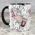 Lovebucks Ghosites Ghostbucks Gothic Valentine's Mug