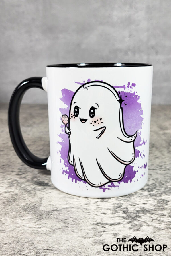 Lovebucks Ghostie Cake Pops Spooky Gothic Valentine's Mug