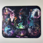 Witch Collage Gothic Print Mousemat