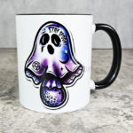 Ghoul Mushroom GhoulShroom Stay Spooky Gothic Ceramic Mug