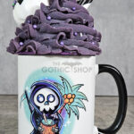 Tropical Grim Reaper Gothic Ceramic Mug