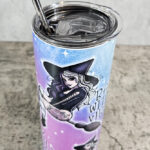 Bad Witch Vibes Gothic Skinny Tumbler