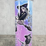 Bad Witch Vibes Gothic Skinny Tumbler