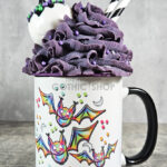 Neon Bats Trio Gothic Ceramic Mug