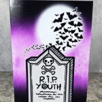 RIP Youth Tombstone Goth Birthday Greetings Card