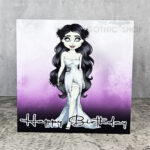 Til Death Zombie Bride Happy Birthday Gothic Greetings Card