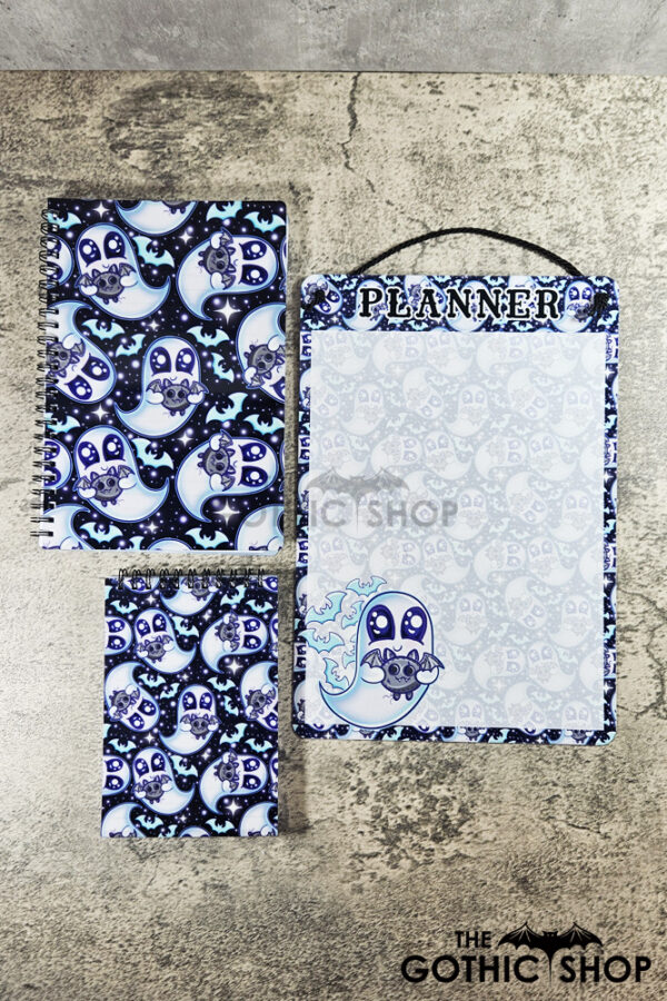 Snuggle Ghost with Baby Bat Gothic Gifts