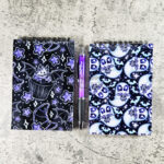Snuggle Ghost and Berry Bat Cupcake A6 Notepads