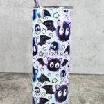Sooty Bats Pastel Gothic Skinny Tumbler
