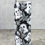 Collector Ghost Gothic Skinny Tumbler